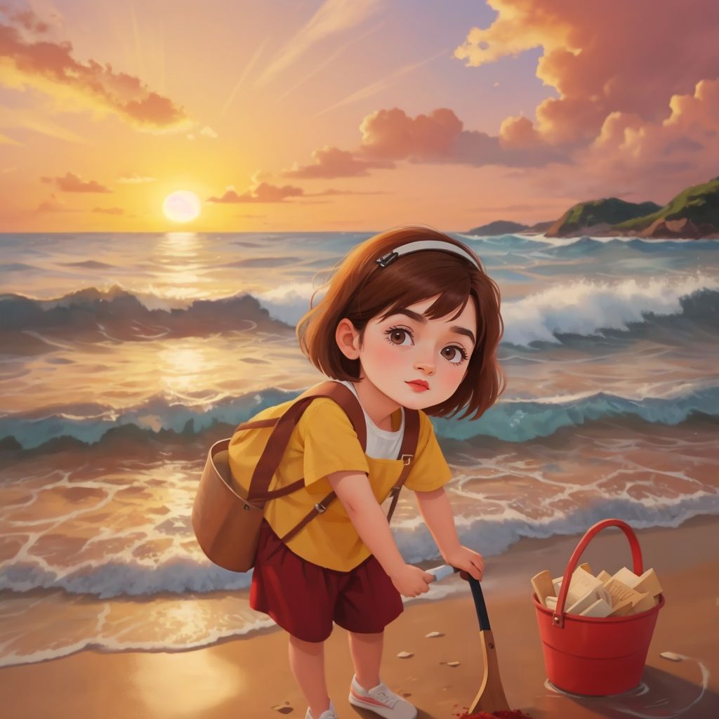 A day on a beach